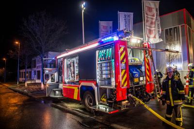 Kirchheim: Silobrand in Saunafirma fordert die Feuerwehr